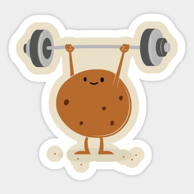 One Tough Cookie Sticker by CottonRobot